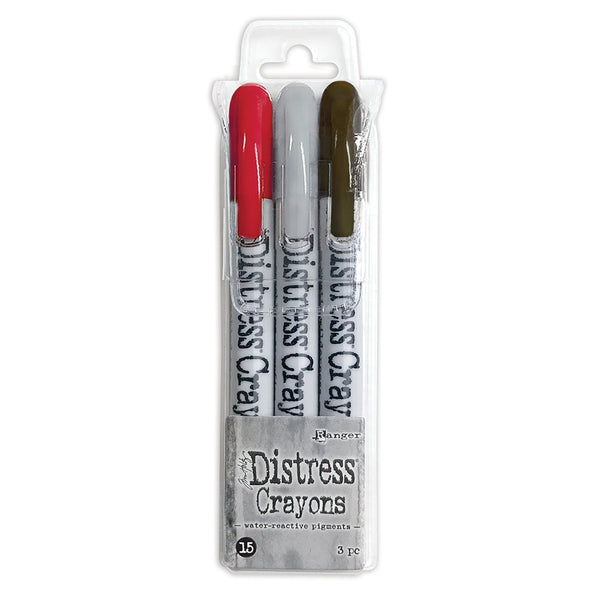 Tim Holtz Distress Crayons - Set 15