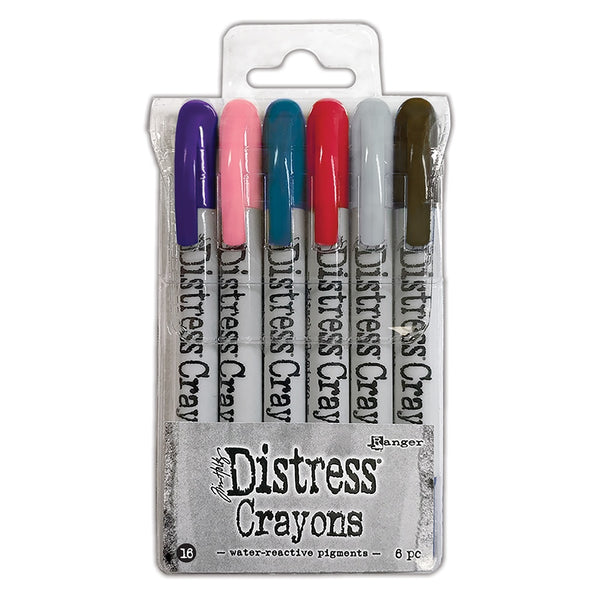 Tim Holtz Distress Crayons - Set 16