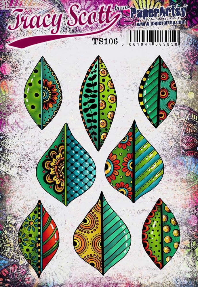 PaperArtsy  - Tracy Scott -  Rubber TS106