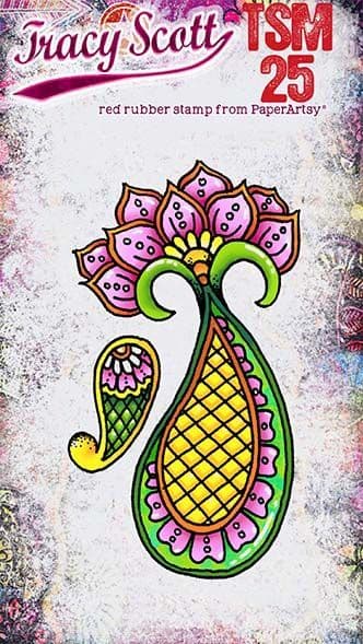 PAPERARTSY STAMP TRACY SCOTT MINI TSM25