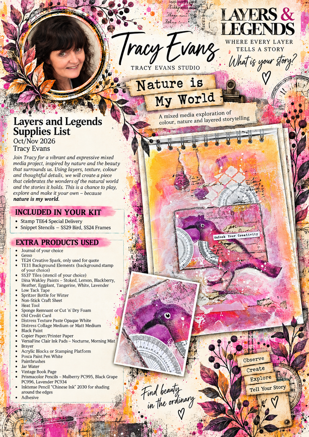 Layers and Legends  - Tracy Evans