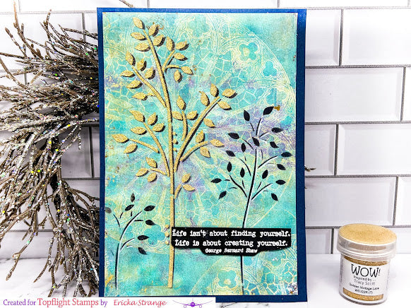 Paper Artsy Kay Carley PS061  Stencil