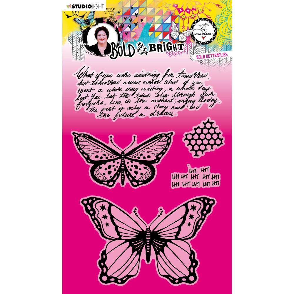 Art By Marlene Stamp Bold Butterflies