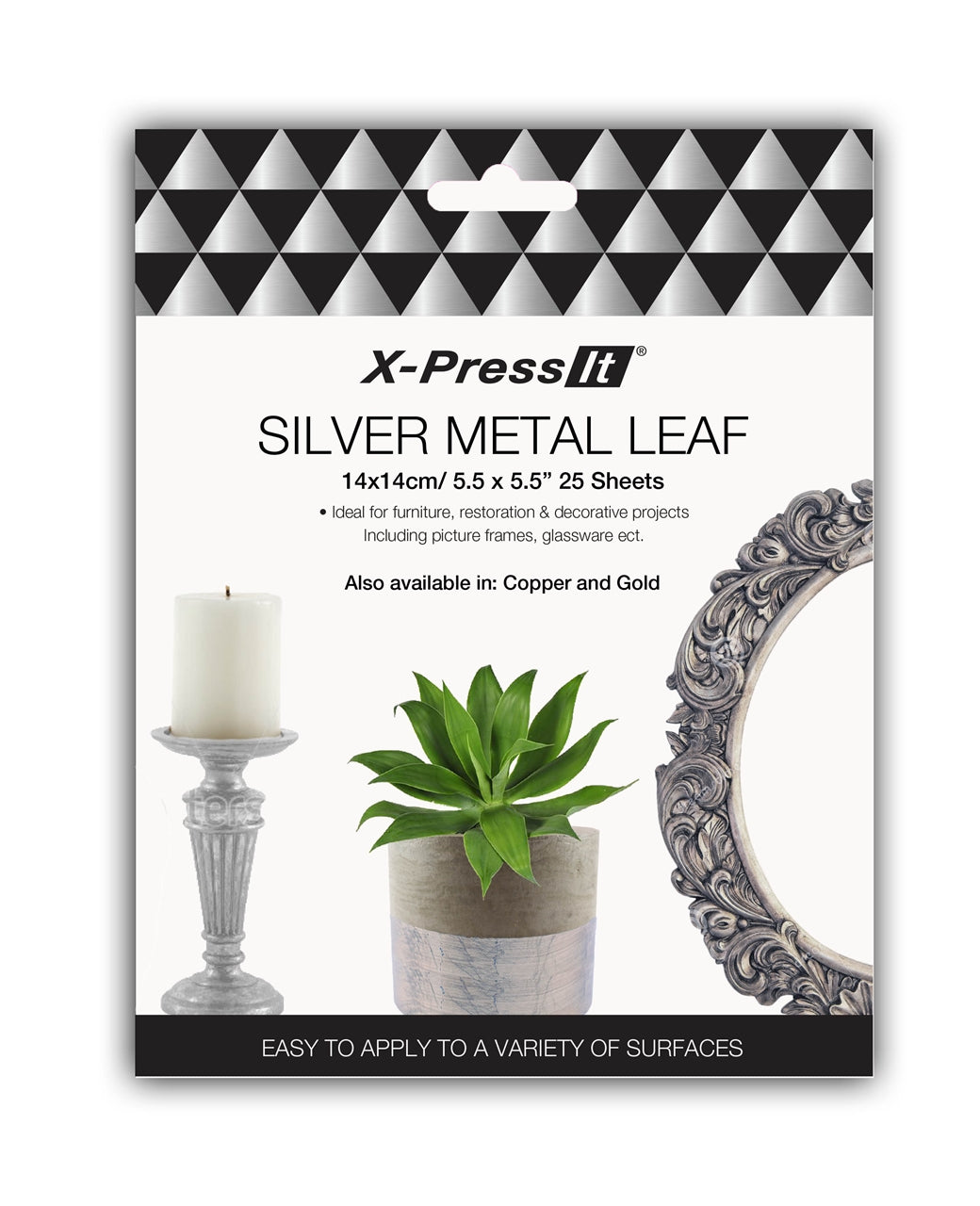 X-Press It Silver Metal Leaf