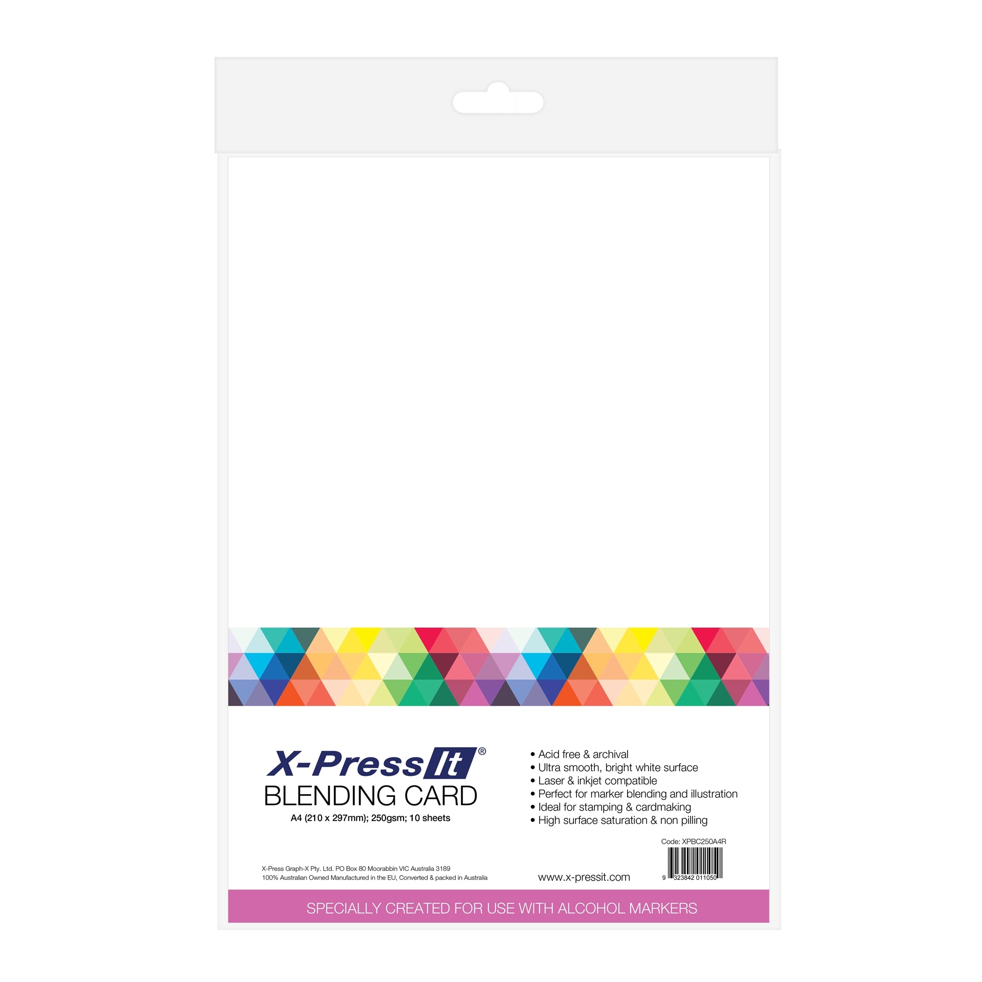 X-Press It Blending Card  A4 10 pk