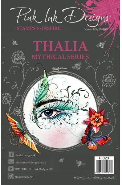 Pink Ink Designs  Stamps  - Mythical series   -  Thalia