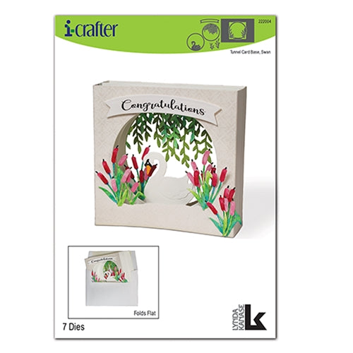 i-crafter Tunnel Card Base Swan