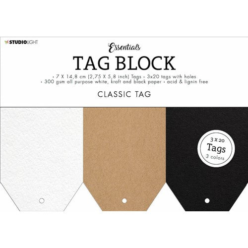 Studio Light -  Essentials Tag Block  classic