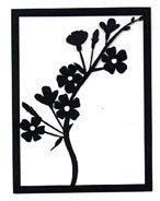 Scrap FX  Card silhouettes -Blossom Stems