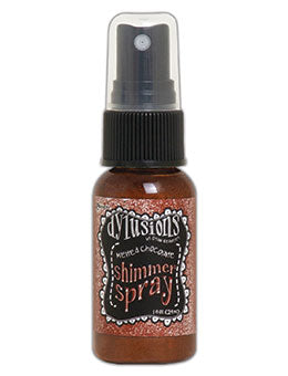 Dylusions Shimmer Spray - Melted Chocolate  1oz