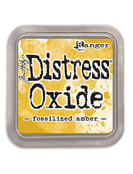Distress Oxide Ink Pad - Fossized amber