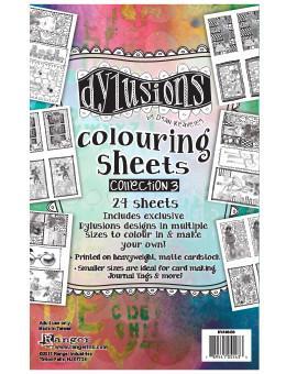 Dylusions  Colouring Sheets Collection 3.