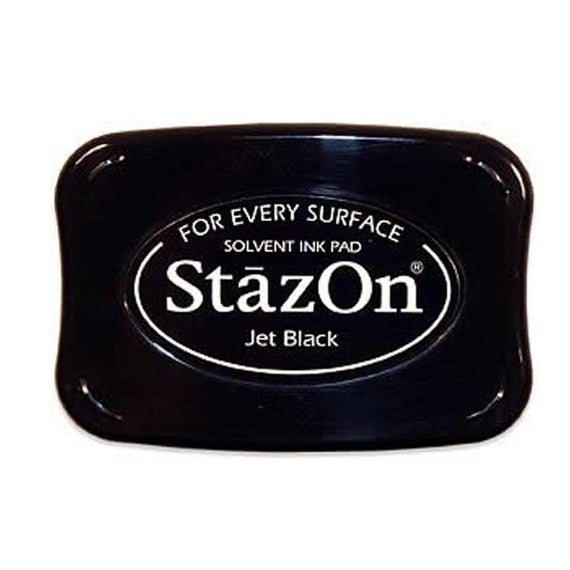 StazOn  Solvent Ink pad   Jet Black