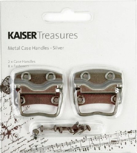 Kaisercraft Metal Case Handles - Silver