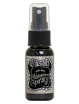 Dylusions Shimmer Spray - Slate Grey  1oz