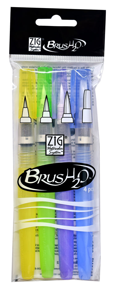 Zig Brushes H20  Pack 4