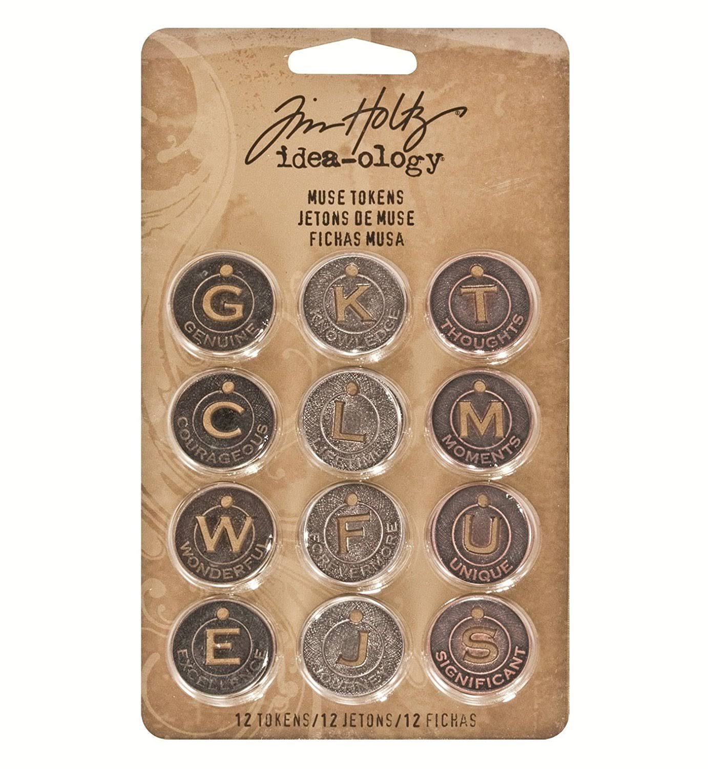 Tim Holtz Idea-ology Muse Tokens