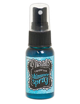 Dylusions Shimmer Spray - Calypso Teal  1oz