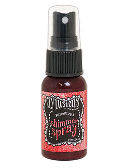 Dylusions Shimmer Spray - Post Box Red 1oz