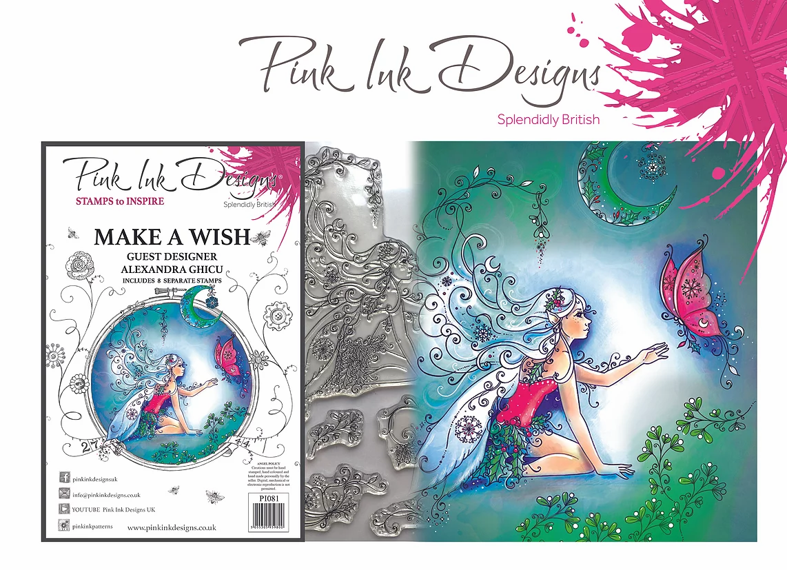 Pink Ink Designs Stamp - Make a Wish
