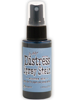 Distress Spray Stain - Stormy Sky