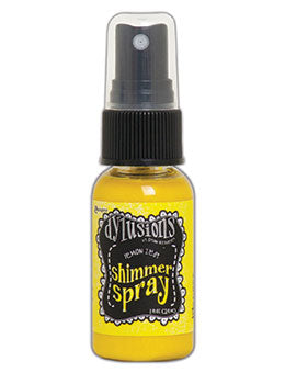 Dylusions Shimmer Spray - Lemon Zest  1oz