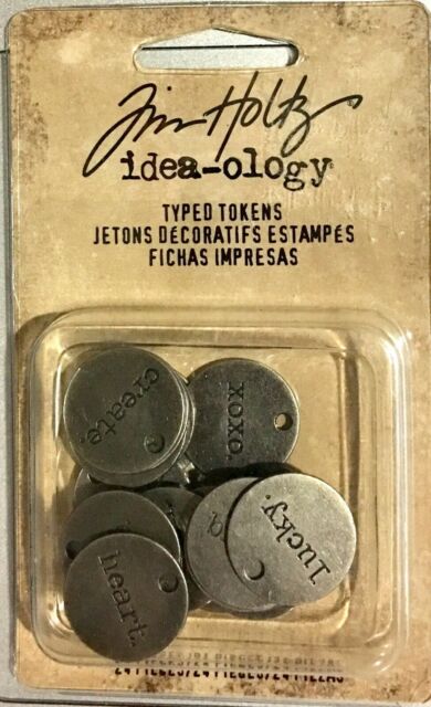 Tim Holtz Idea-ology Typed Tokens