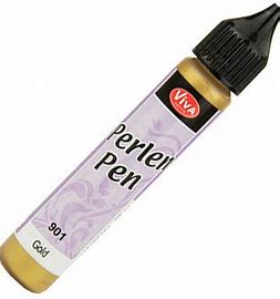 Viva Perlen pen Gold