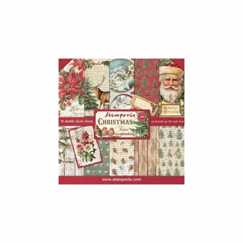 Stamperia classic Christmas  8 x8
