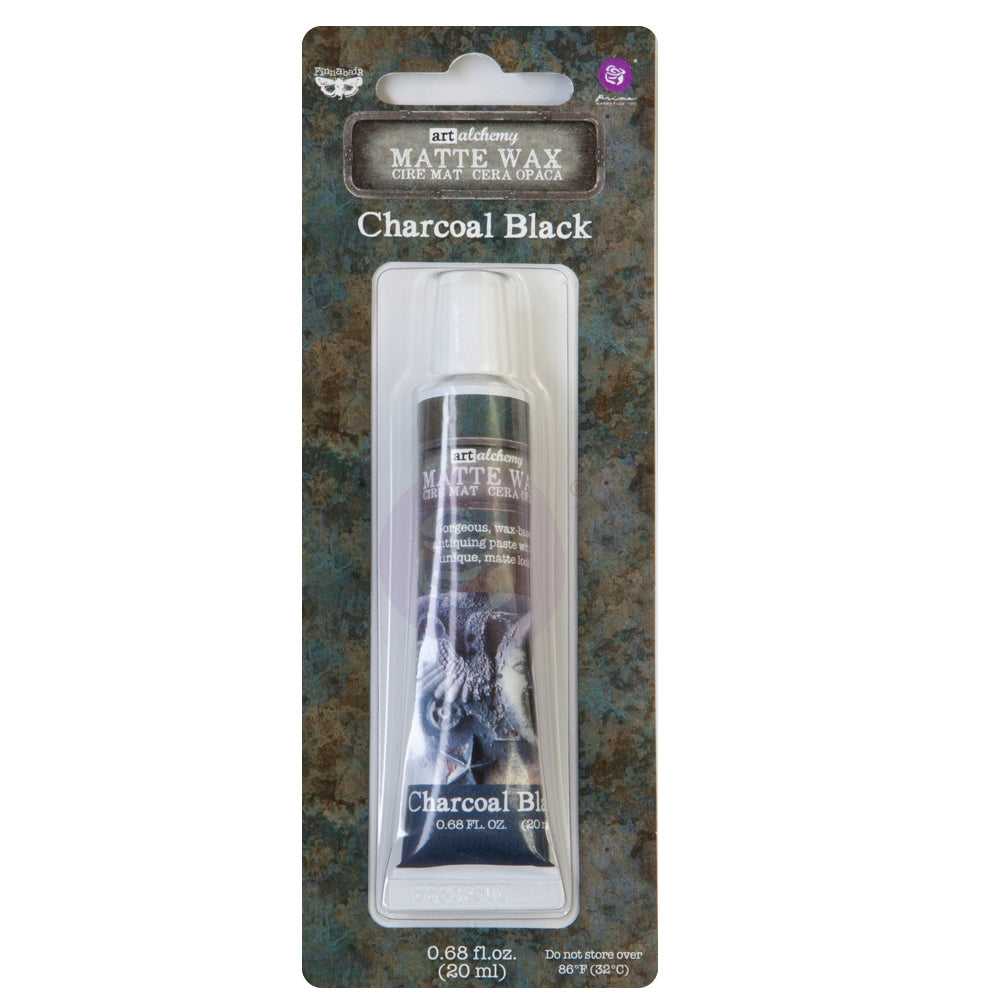 Alchemy-Metallique Wax –charcoal Black .68oz (20ml)