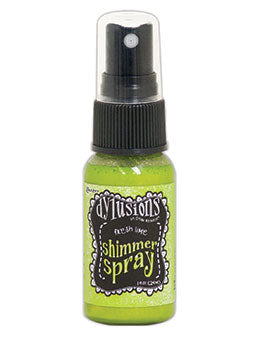 Dylusions Shimmer Spray - Fresh Lime  1oz