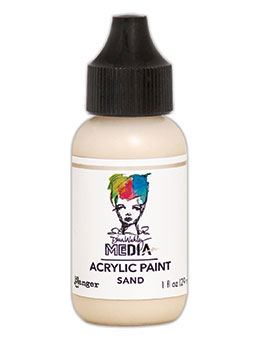 Dina Wakley  Acrylic Paint  Sand