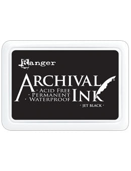 Ranger - Archival  Permanent  Ink  Jet black