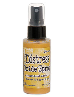 Distress Oxide Spray - Fossilized Amber