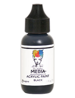 Dina Wakley Acrylic Paint Black