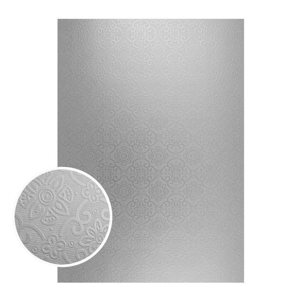 Couture Creations Mirror Board - Silver Damask