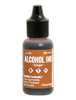 Alcohol Ink - Ginger