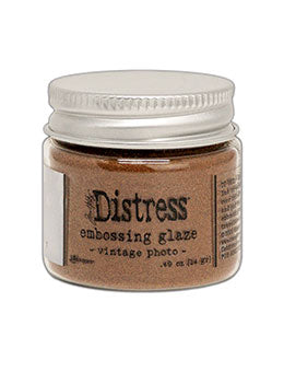 Distress Embossing Glaze  Vintage Photo
