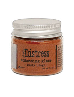 Distress Embossing Glaze  Rusty Hinge