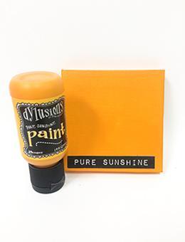 dylusions paint Pure Sunshine