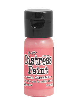 Distress Paint  Worn Lipstick