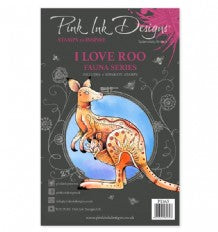 Pink Ink Designs  Stamps  - Fauna series    - Kangaroo