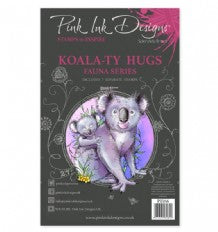 Pink Ink Designs  Stamps  -Fauna  series   - Koala-ty Hugs