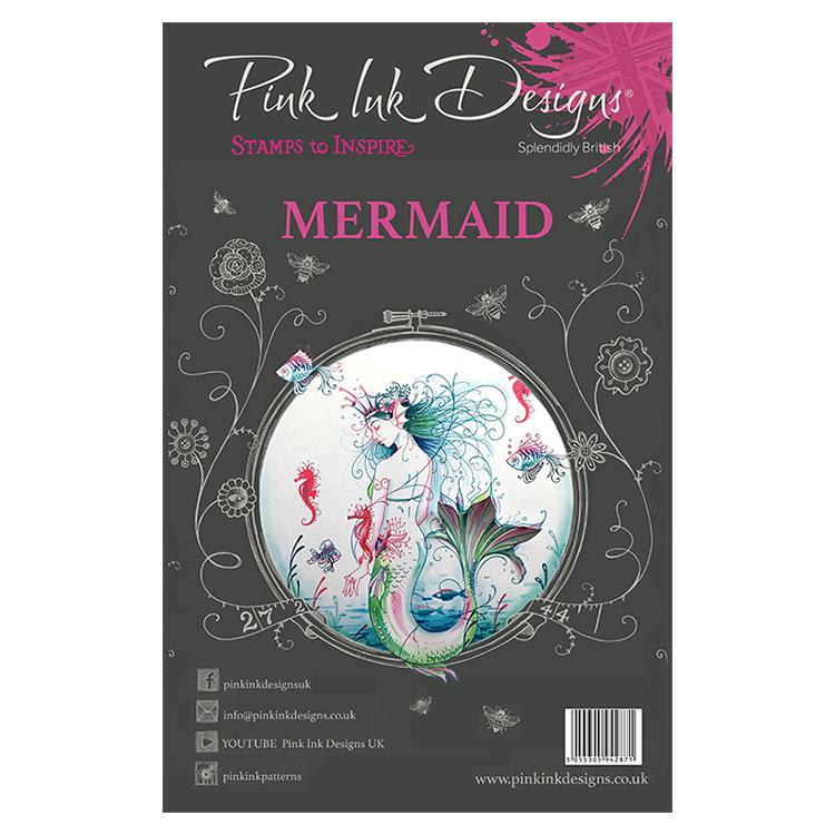 Pink Ink Designs  Stamps Mermaid