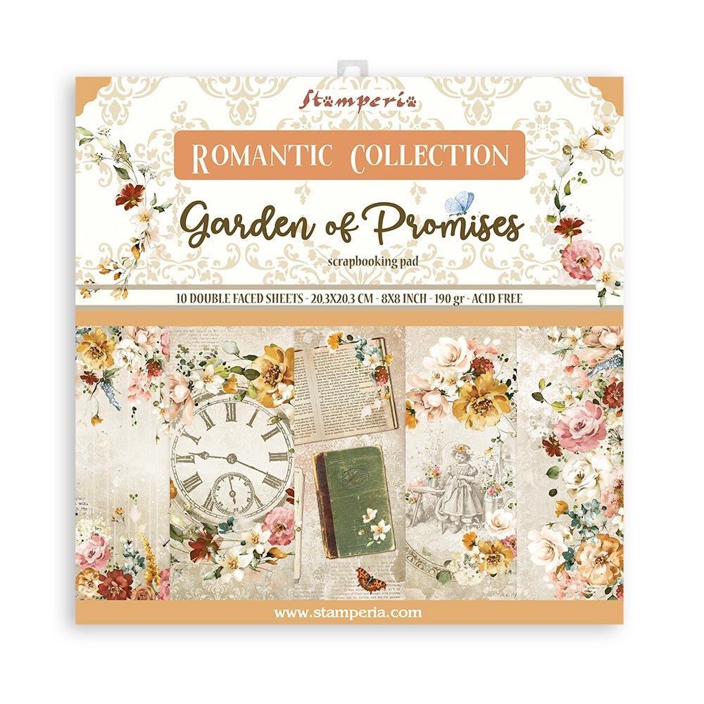 Stamperia  Romantic Collection  Garden of Promise 8 x 8
