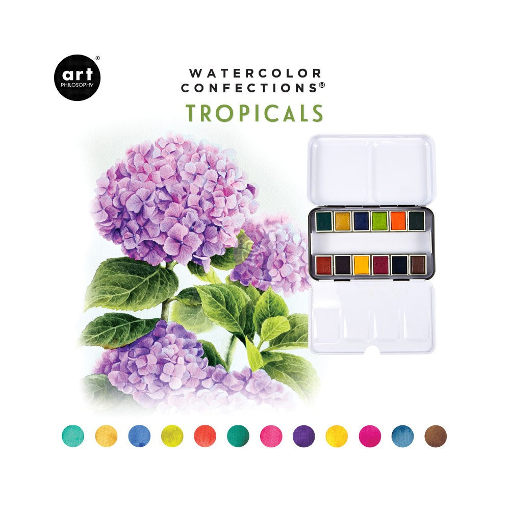 Prima Water Colour Confections  Tropicals