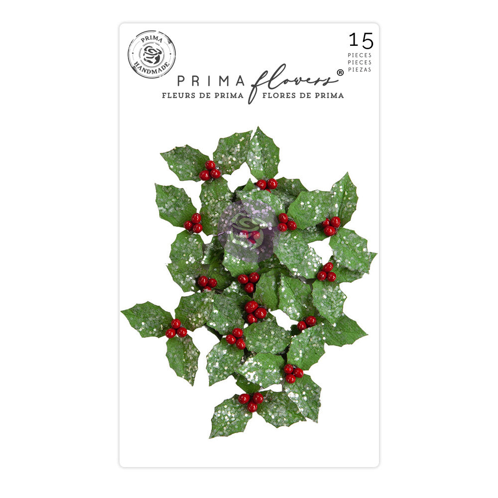 Prima Candy Lane Flower - Holly