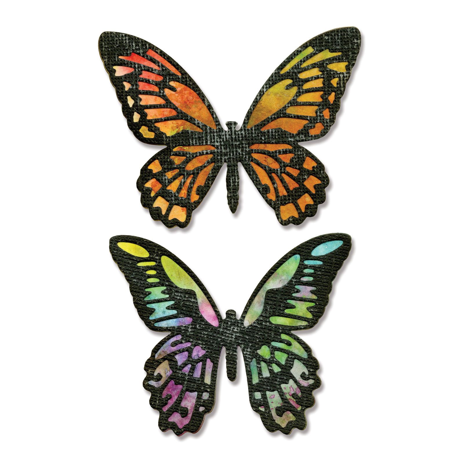 Sizzix Tailed Butterflies   Thinlits Metal Die
