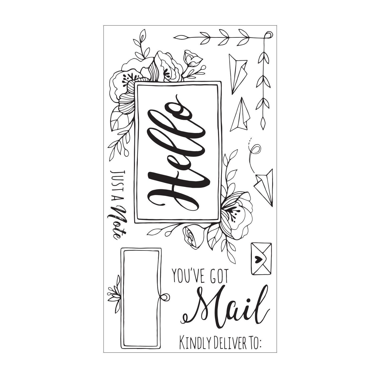 Sizzix  Stamp You've Got Mail