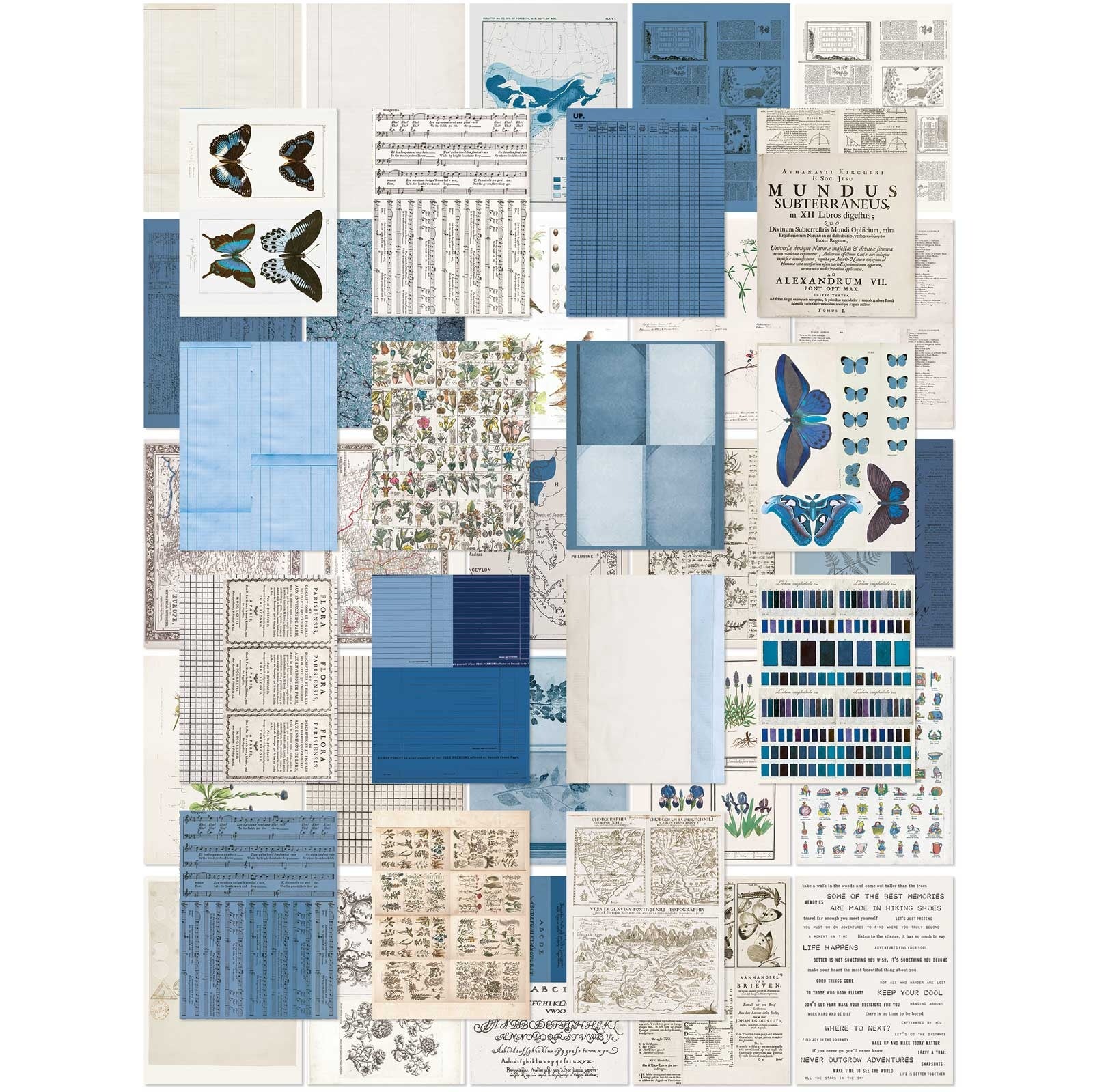 49 and Market Collage Sheets - Inkwell